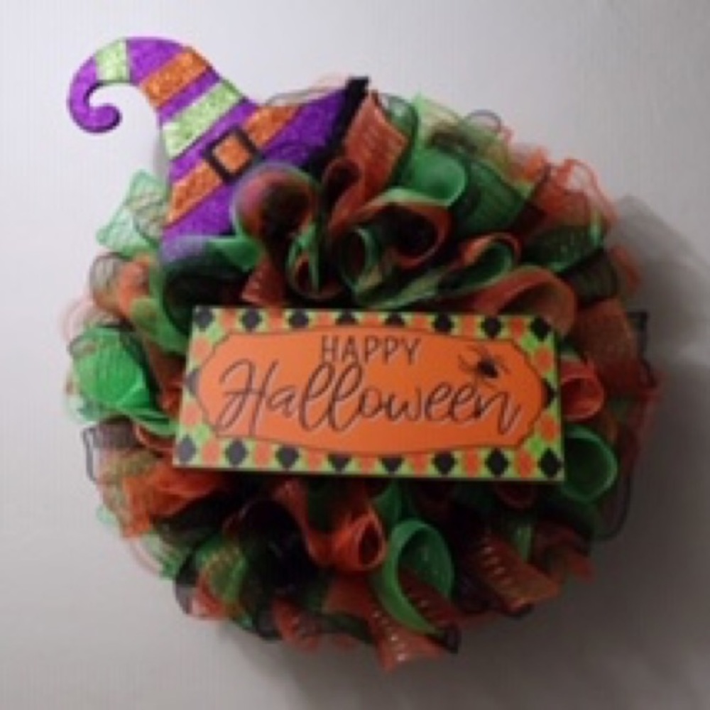Happy Halloween wreath
